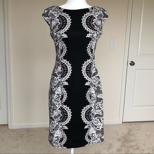 Maggy London Elegant Black Dress Size 6